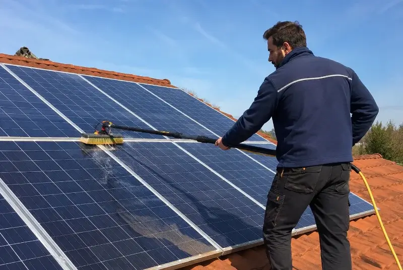 Nettoyage et entretien de panneaux solaires à Saint-Denis-du-Payré